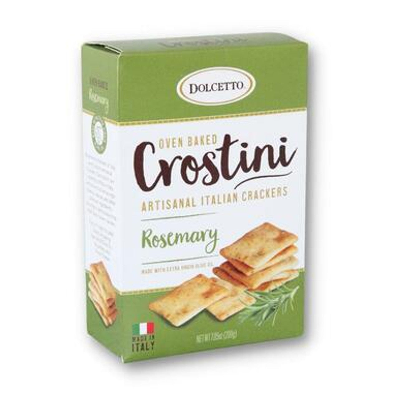 Crostini Crackers, Oven Baked, Italian, Rosemary - By Dolcetto