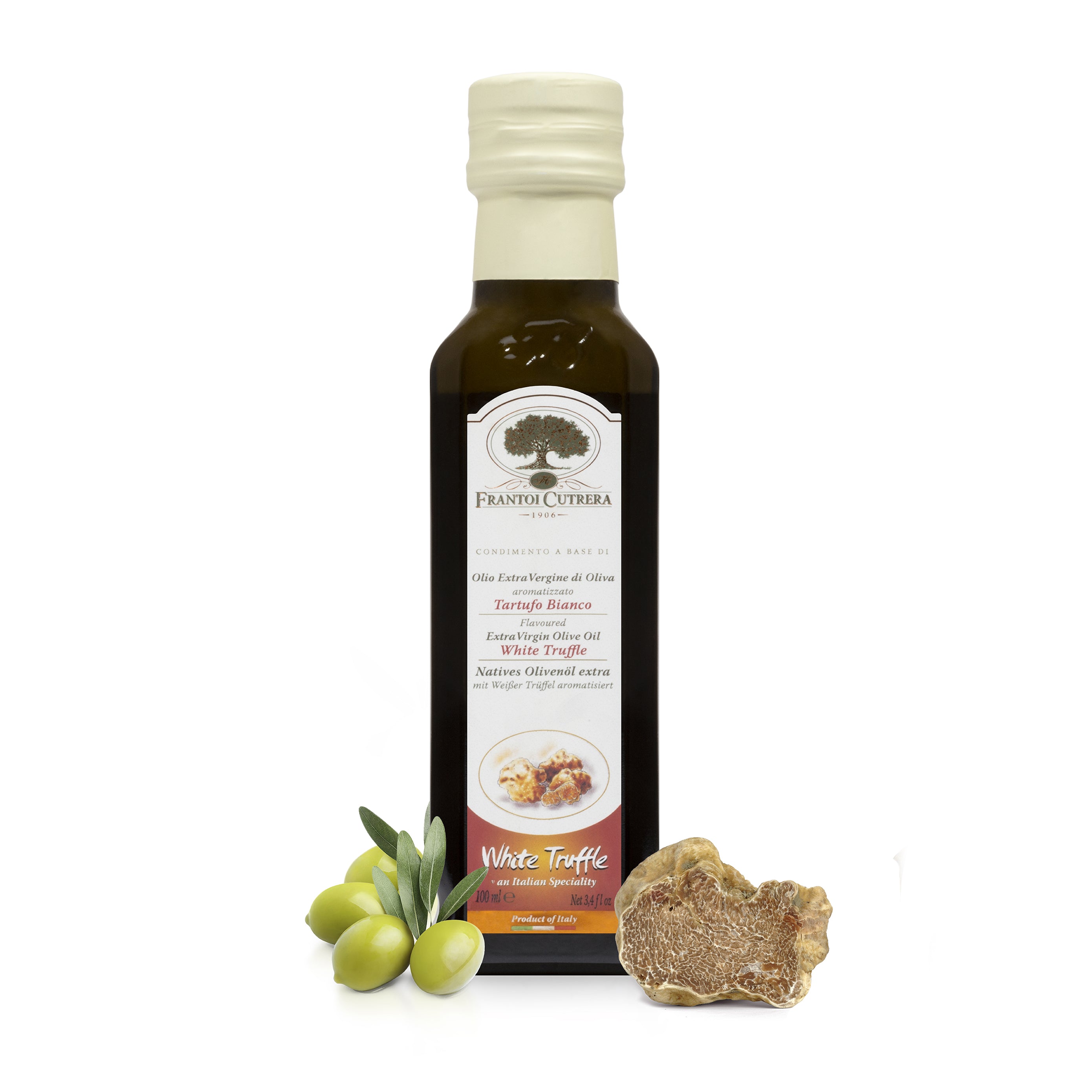 White Truffle Infused Olive Oil by Frantoi Cutrera