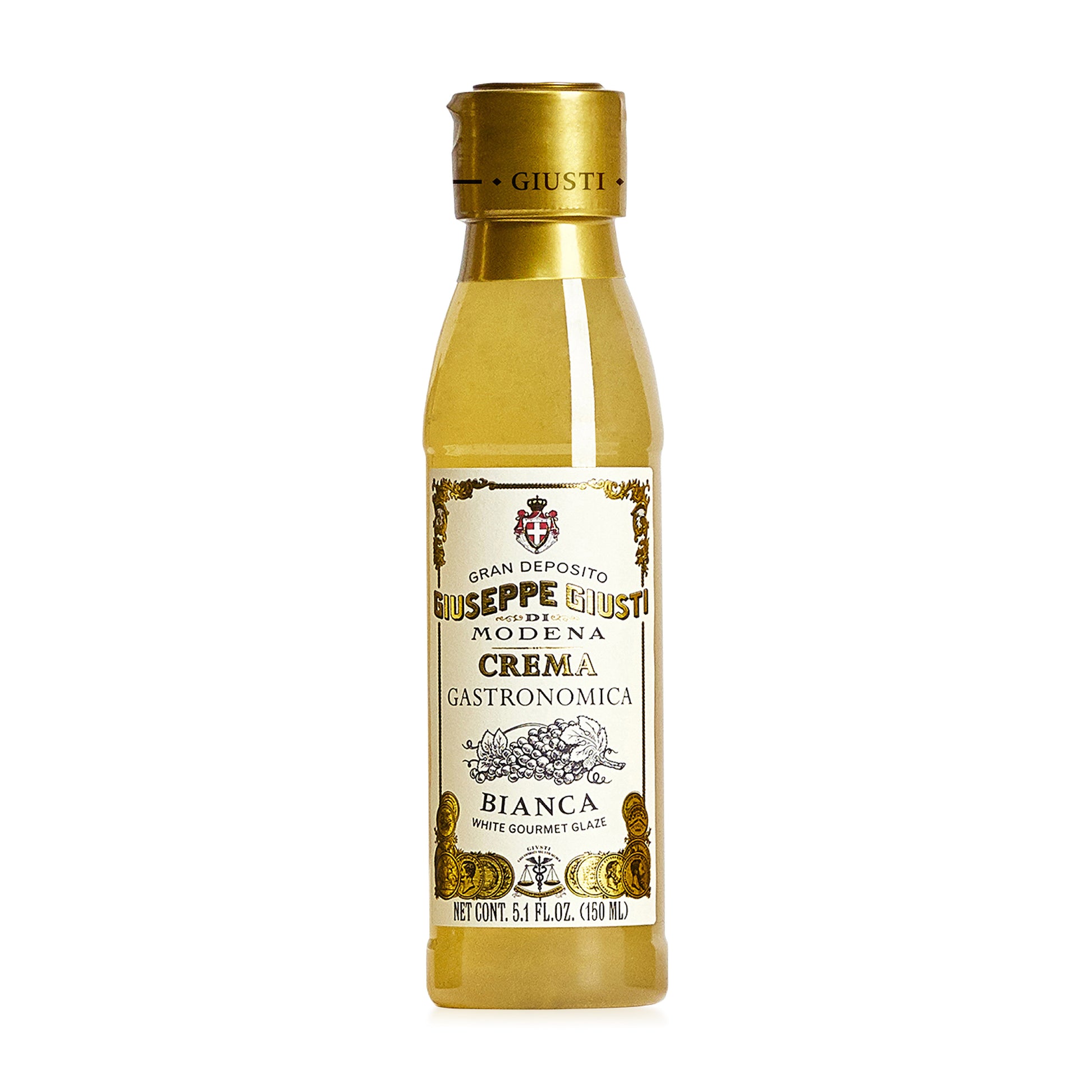 White Grape Balsamic Glaze - Balsamic Reduction of Modena by Giusti