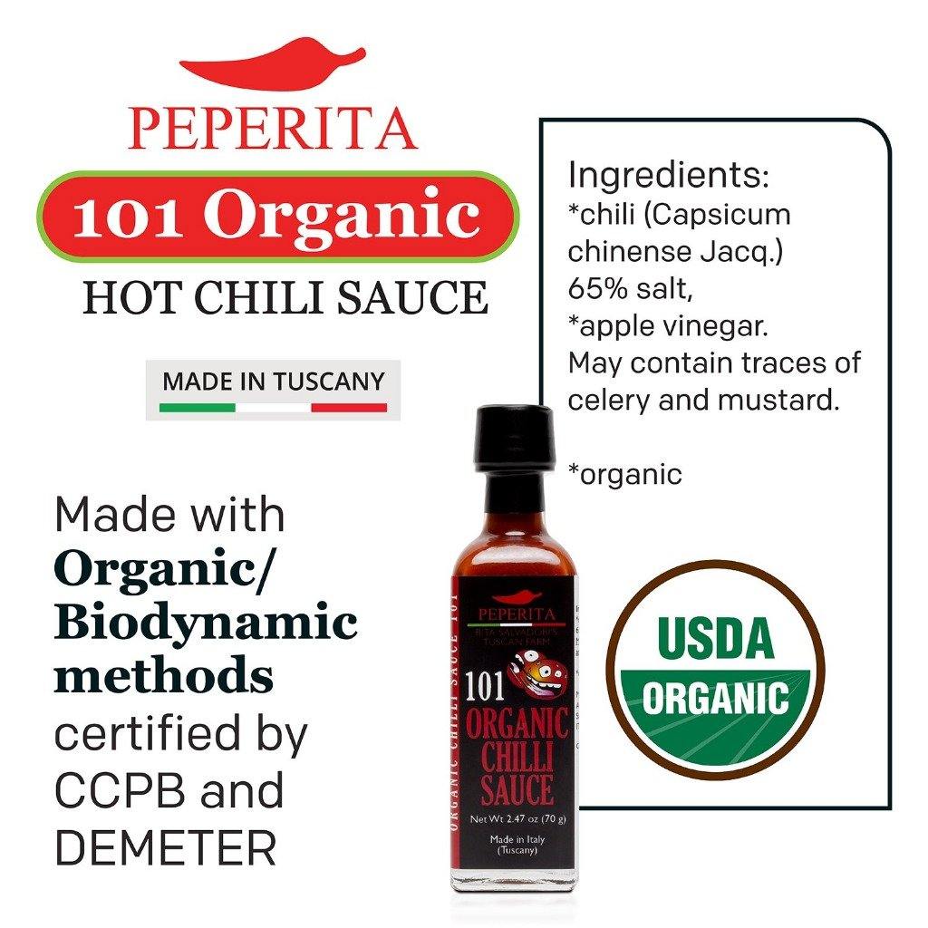 Peperita 101 Organic Hot Chili Sauce