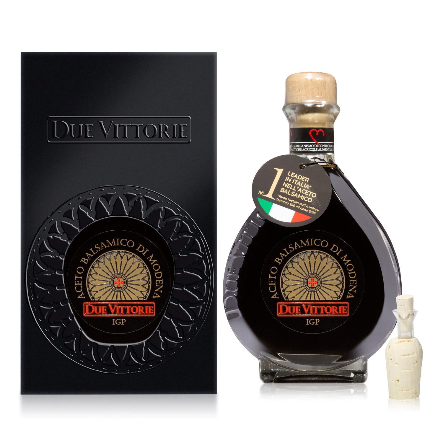 Special Edition IGP Oro Gold Balsamic Vinegar - with Pourer - by Due Vittorie