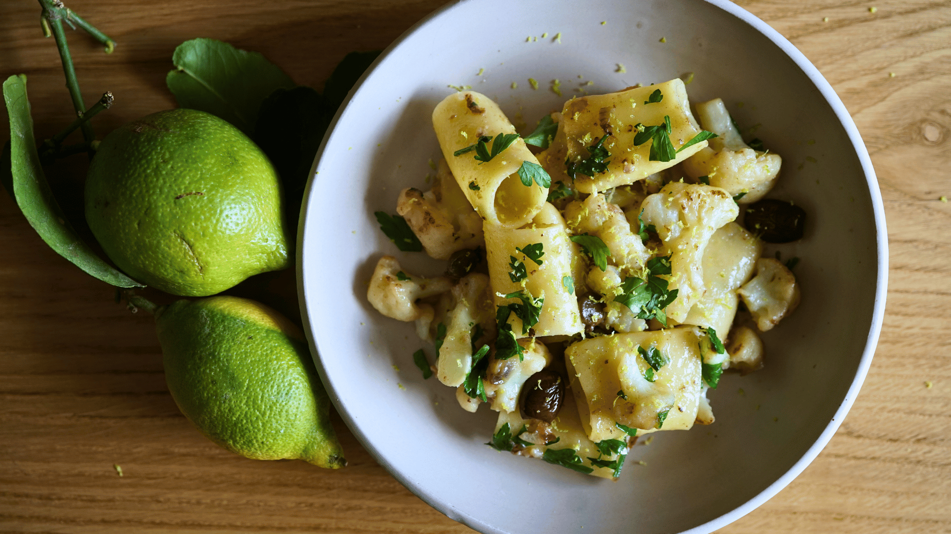 Gluten-Free Vegan Pasta with Cauliflower & Capers