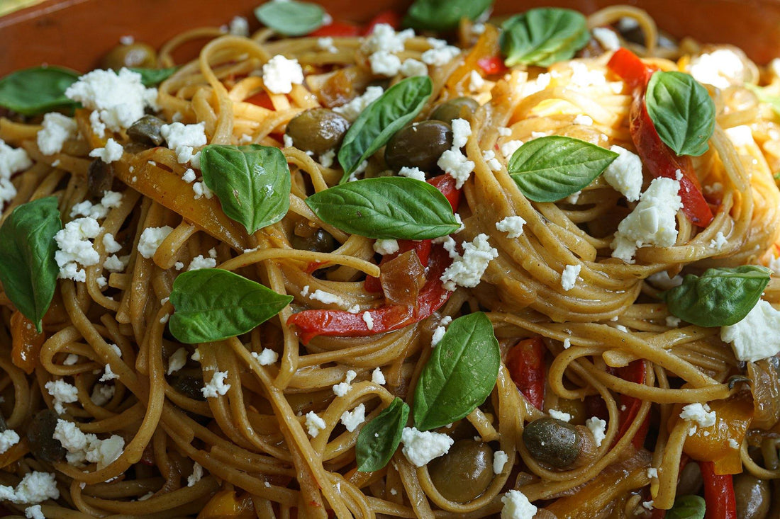 Vegetarian Linguine - Mercato Di Bellina