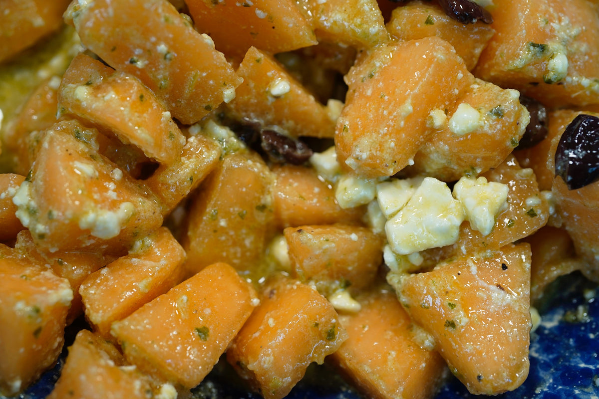 Cantaloupe and Feta Salad