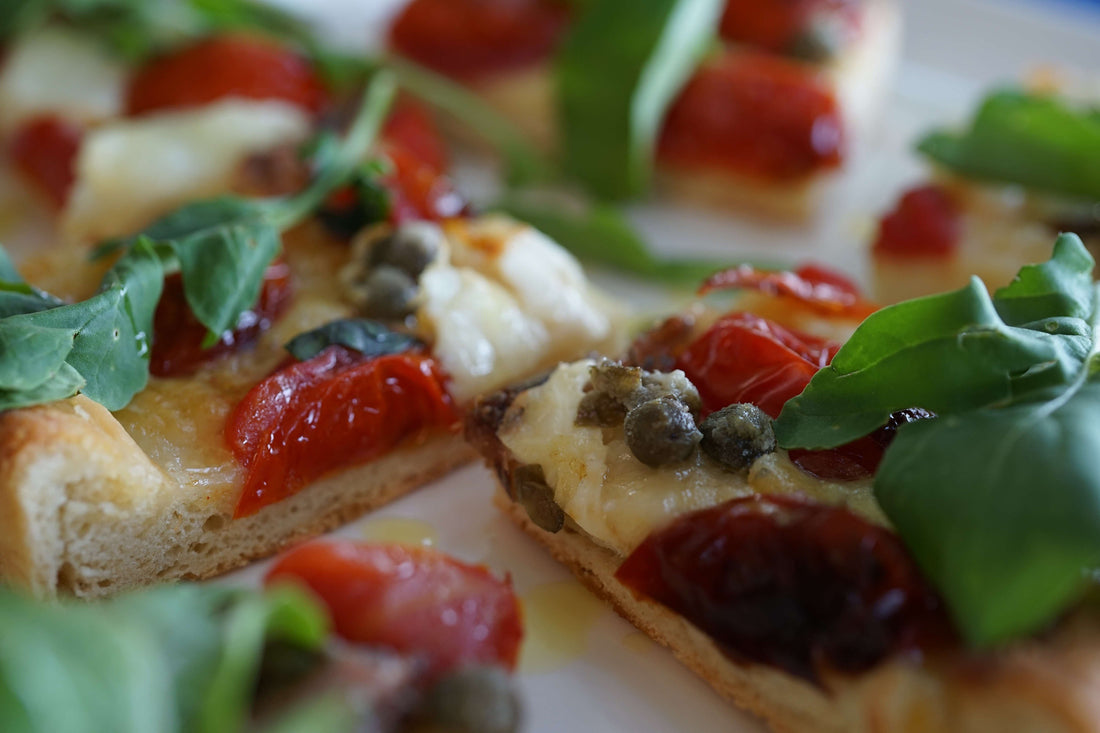 Crispy focaccia