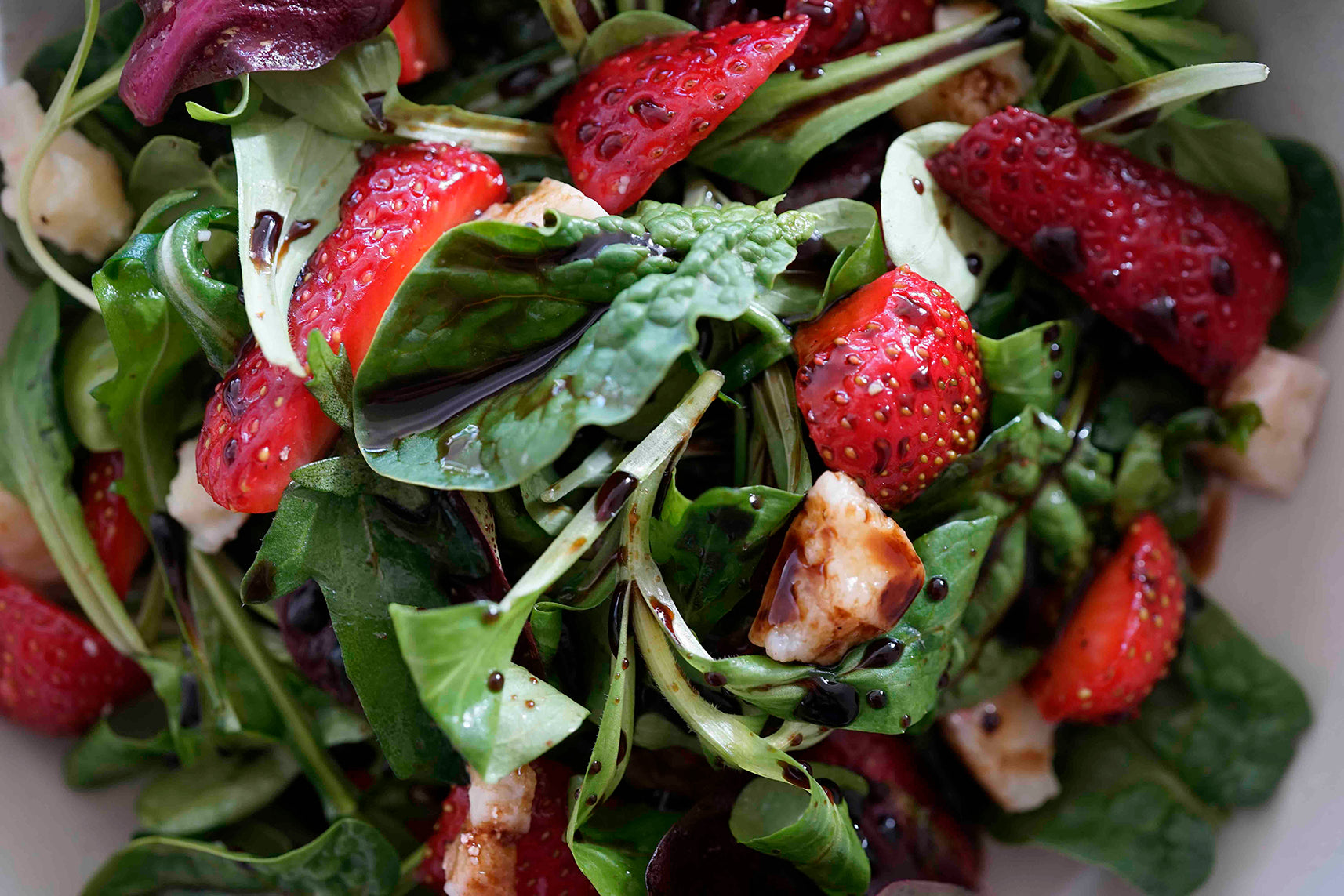 Strawberry and Balsamic Salad