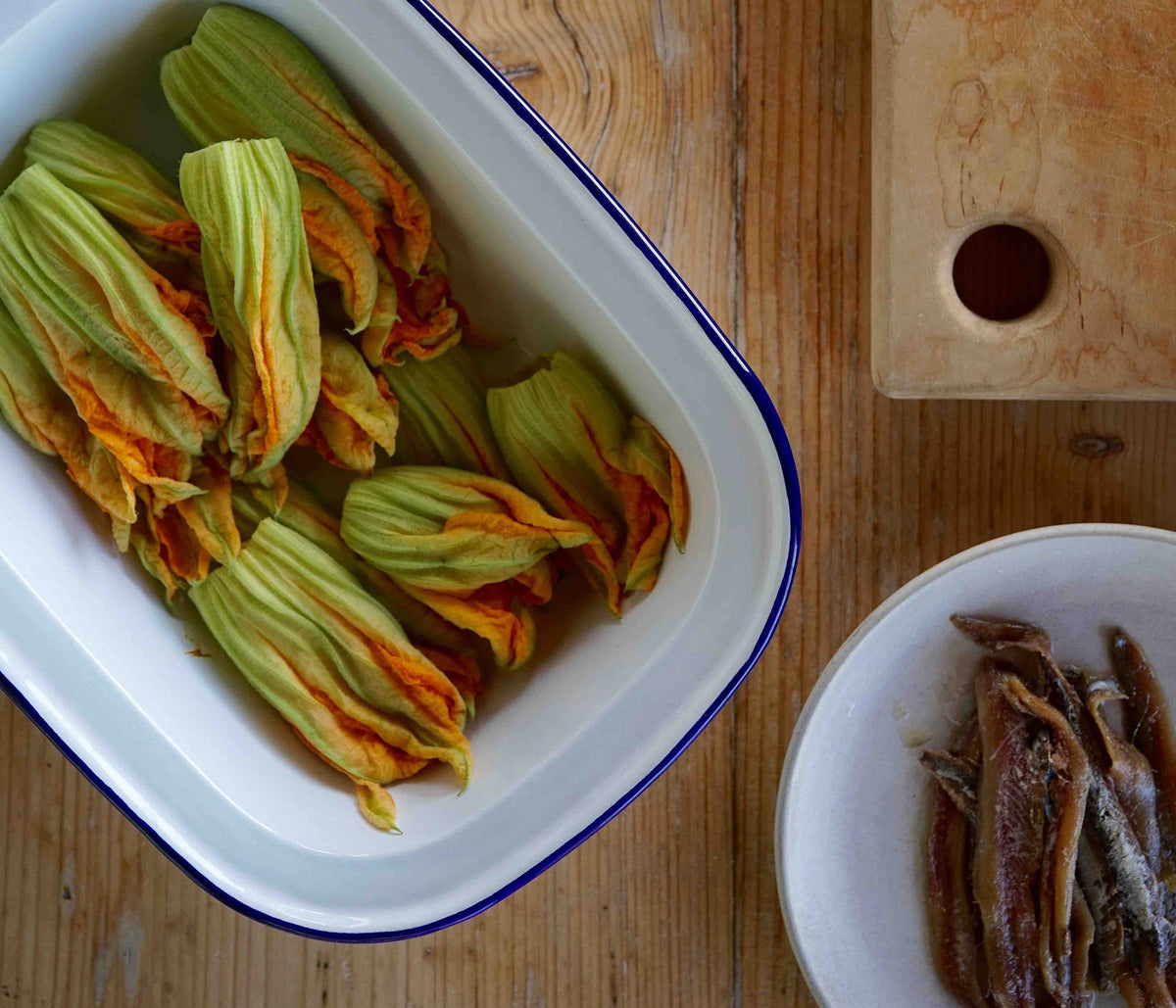 Stuffed Zucchini Flowers