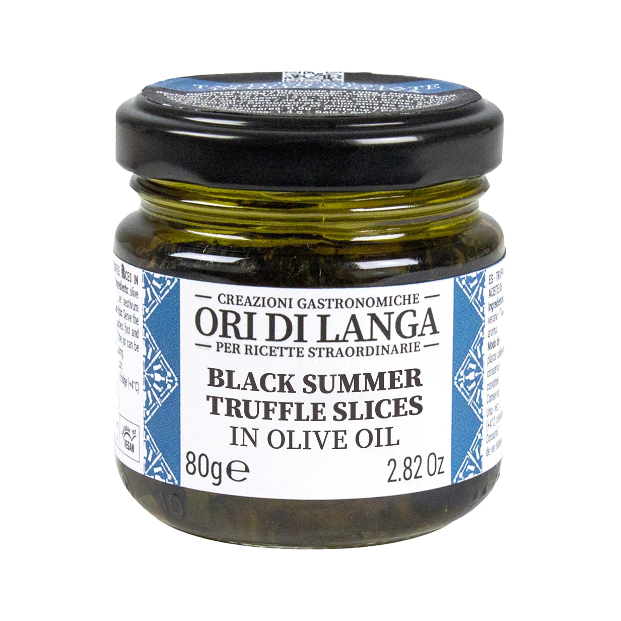 Black Summer Truffle Slices in Olive Oil by Ori Di Langa