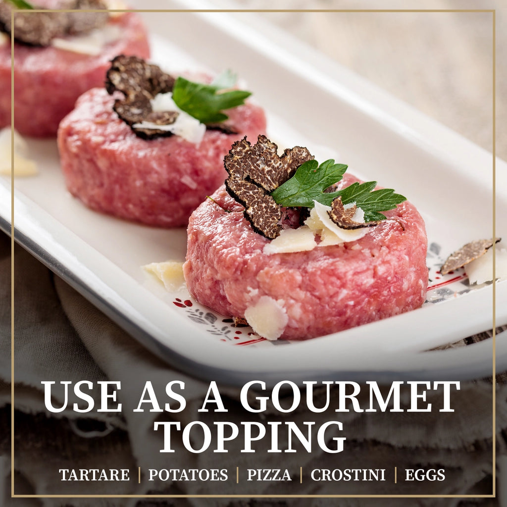 Black Summer Truffle Slices in Olive Oil by Ori Di Langa