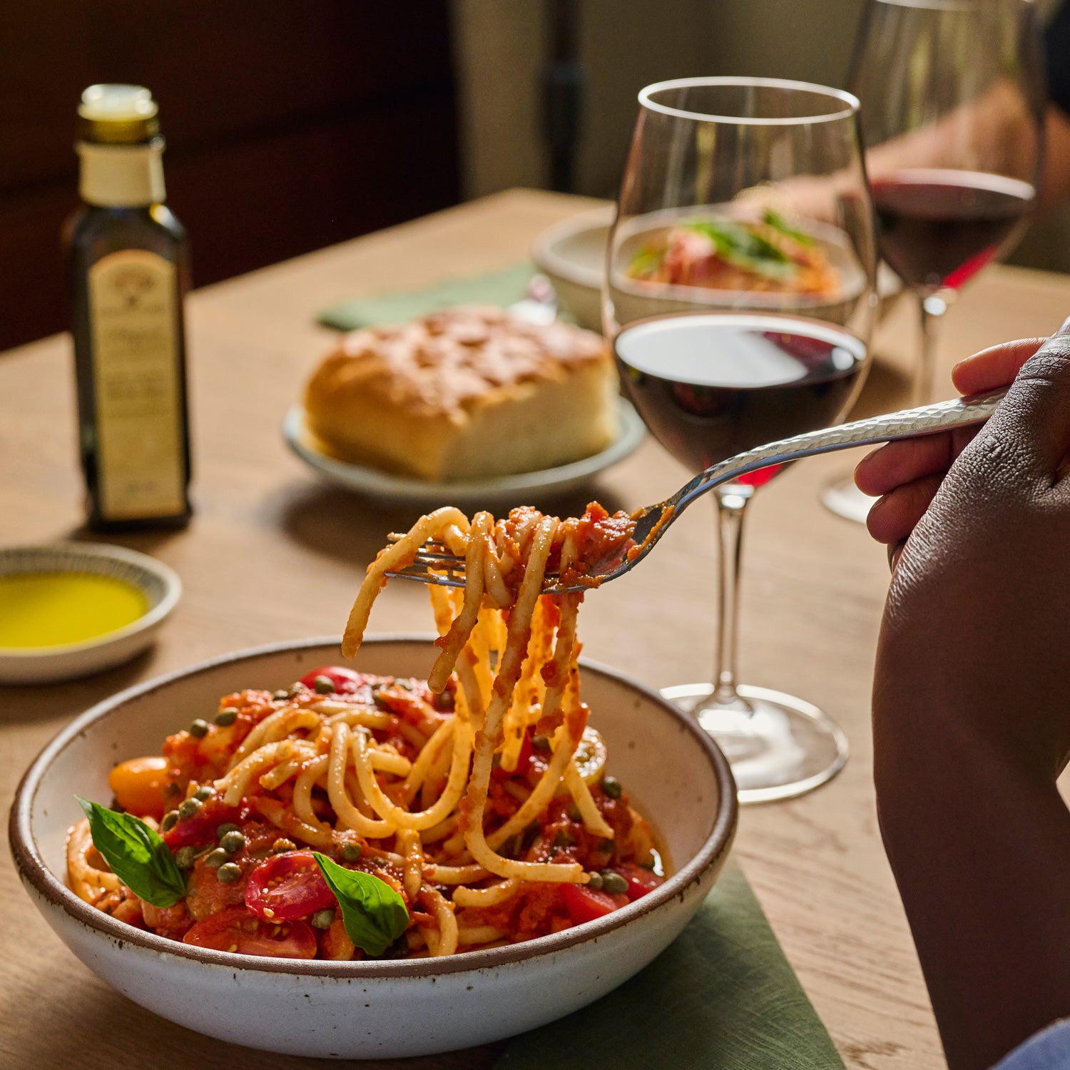 bucatini pasta