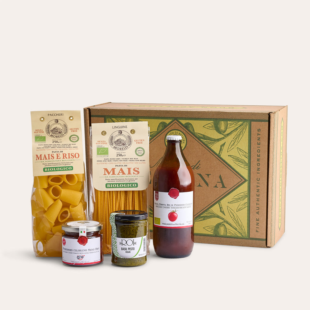 Gluten Free Pasta Feast Gift Basket - Vegan