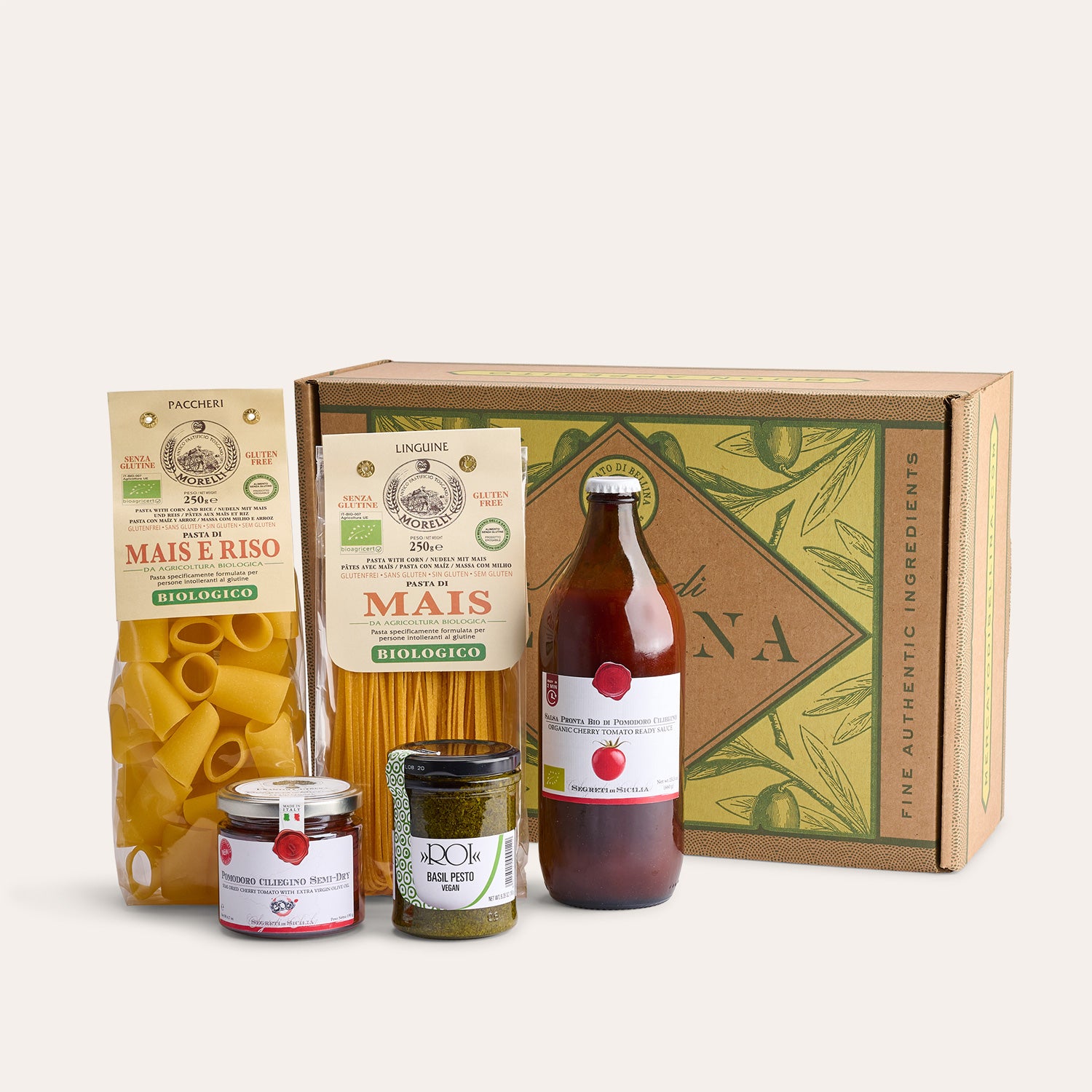 Gluten Free Pasta Feast Gift Basket - Vegan