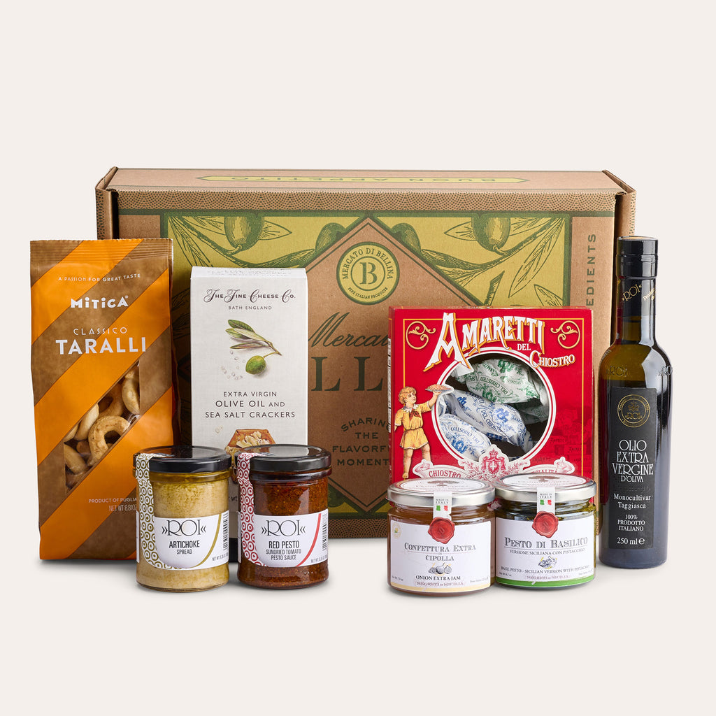 Italian Gift Basket For Happy Hour