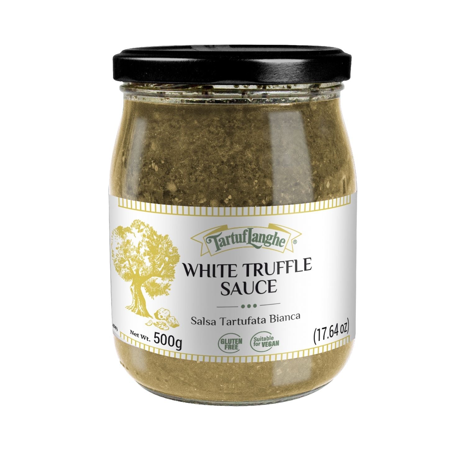 Salsa Tartufata - White Truffle Sauce 17.64 oz - TARTUFLANGHE USA