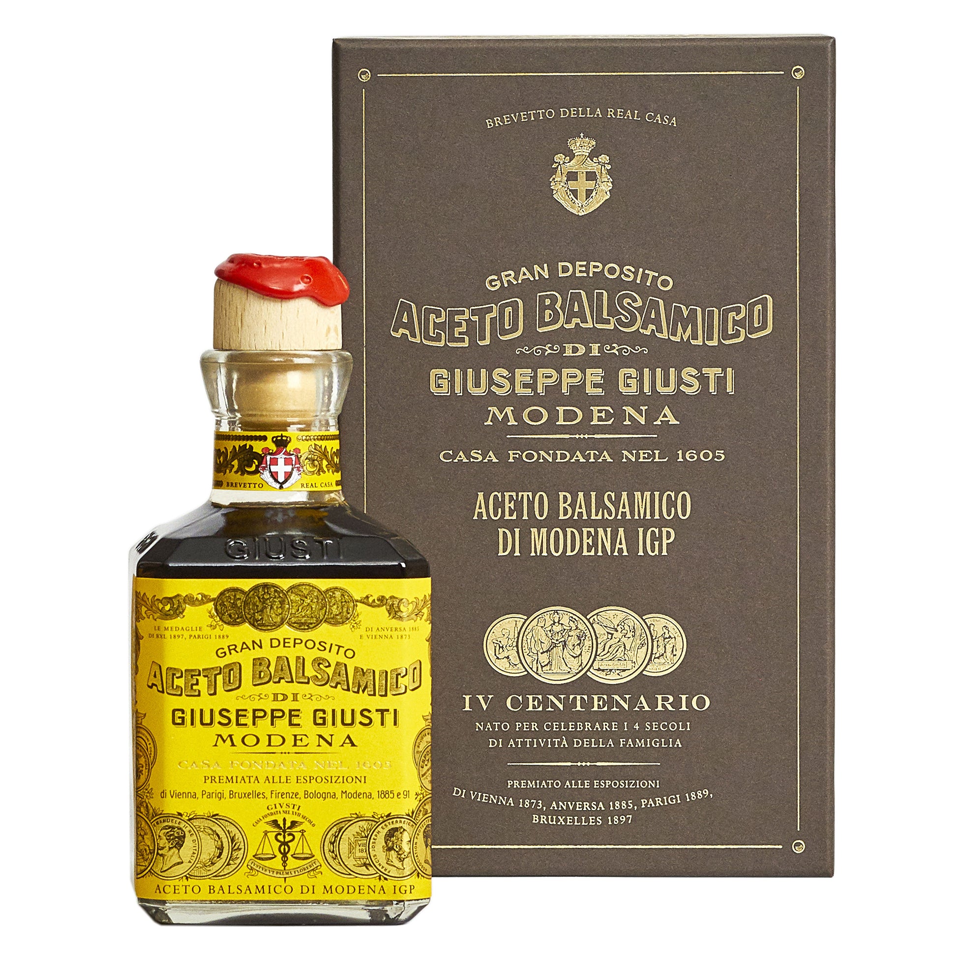 Giuseppe Giusti 4 Gold Medals Balsamic Vinegar of Modena