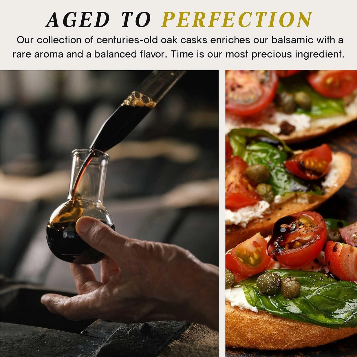 Aged balsamic vinegar traditional