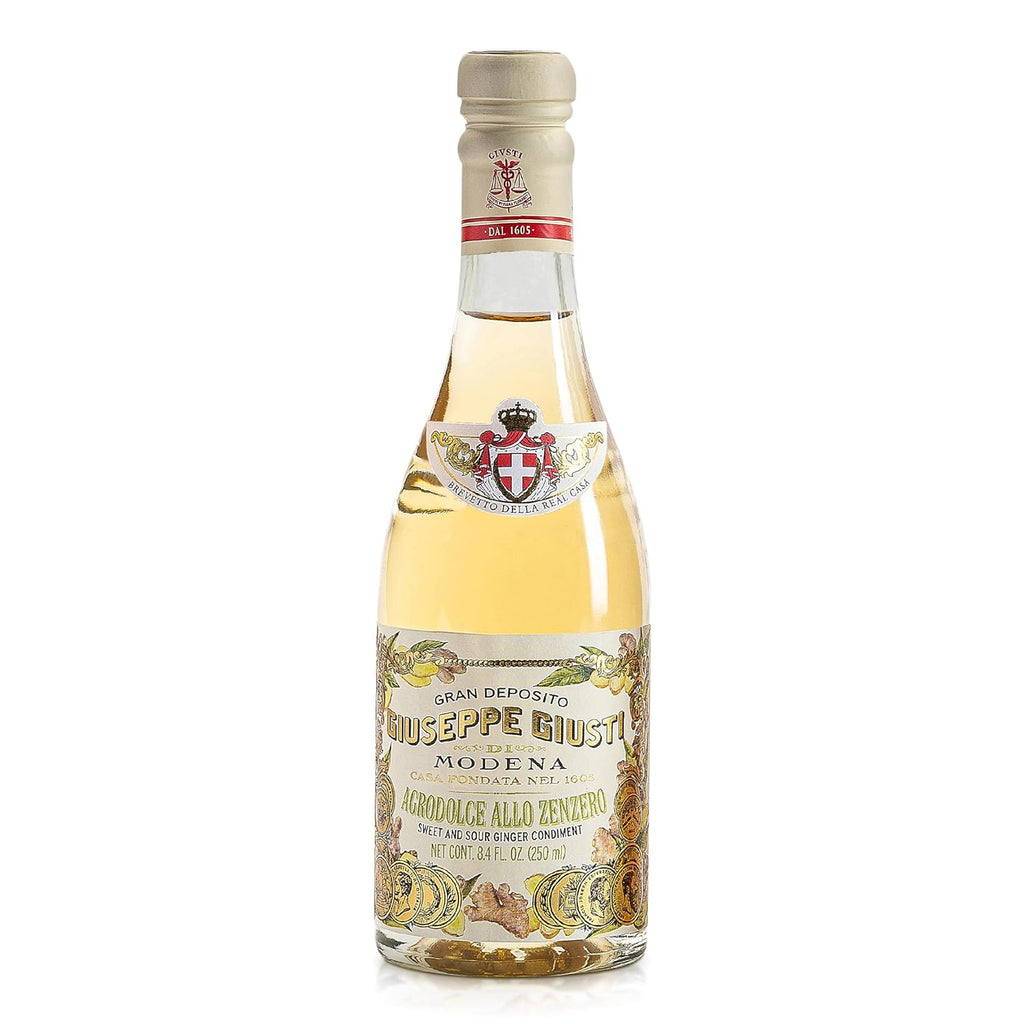 Giusti Ginger Vinegar Sweet and Sour Gourmet Fruit Condiment from Modena, Italy - by Giusti
