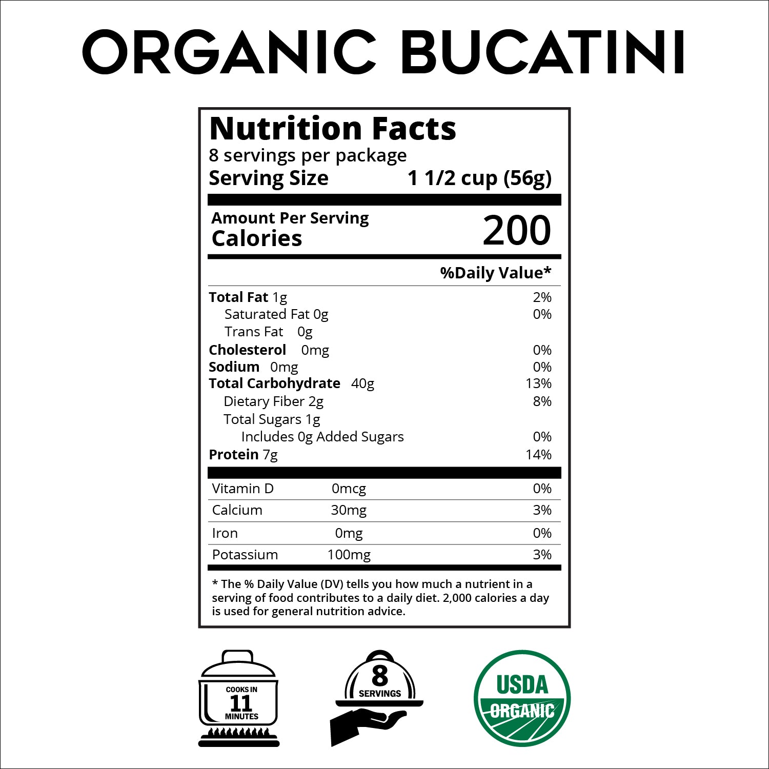 Organic Bucatini