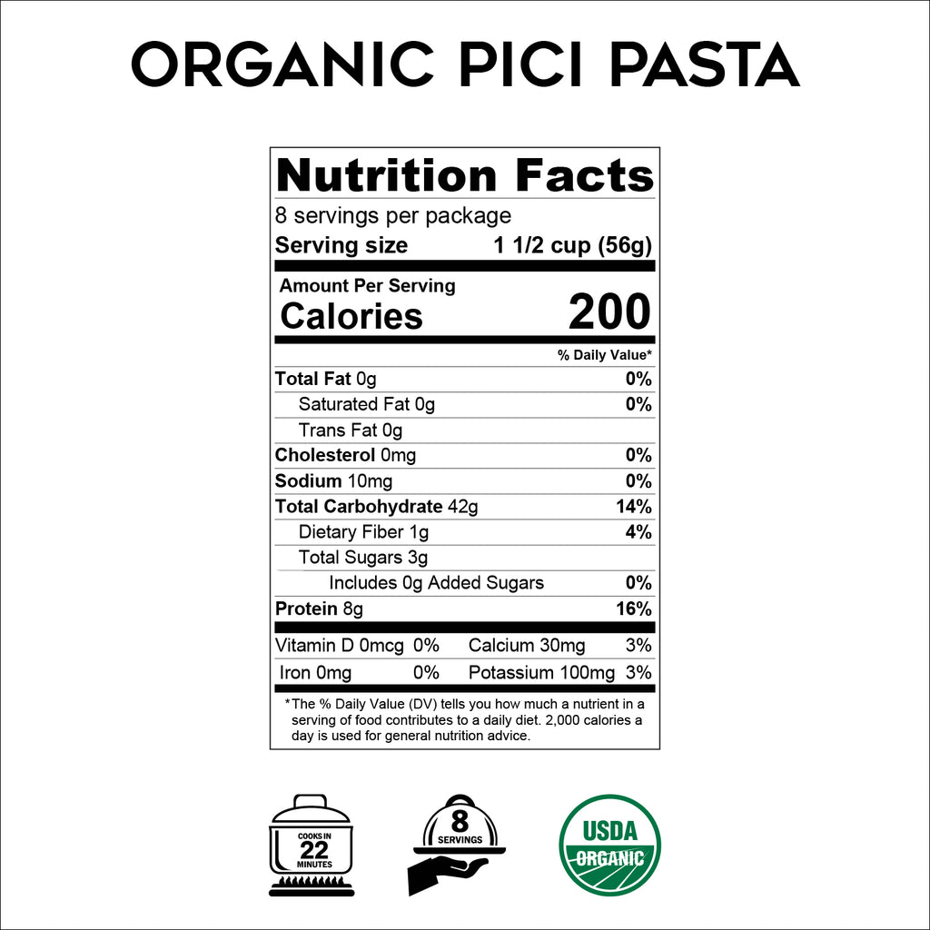 organic Pici Pasta