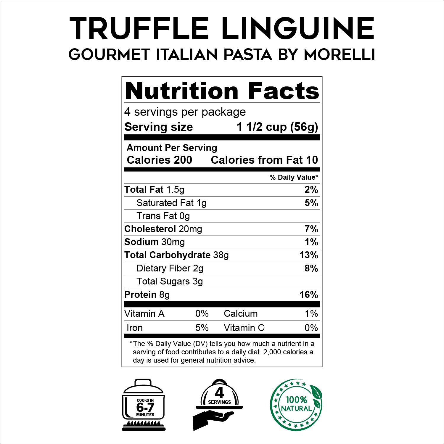 Morelli truffle linguine