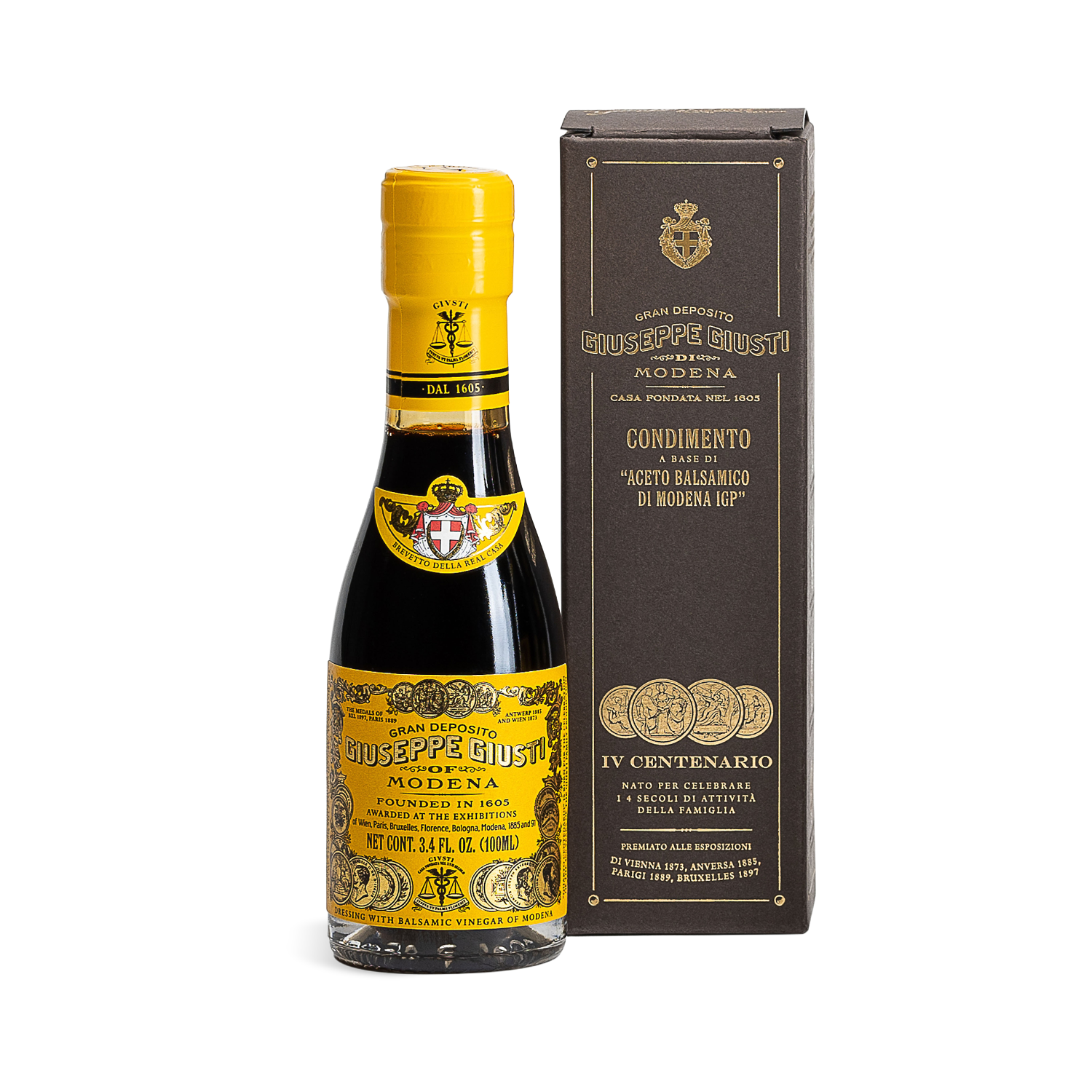 Aged (15yr) Balsamic Vinegar of Modena - IGP - 4 Gold Medals - by Giusti