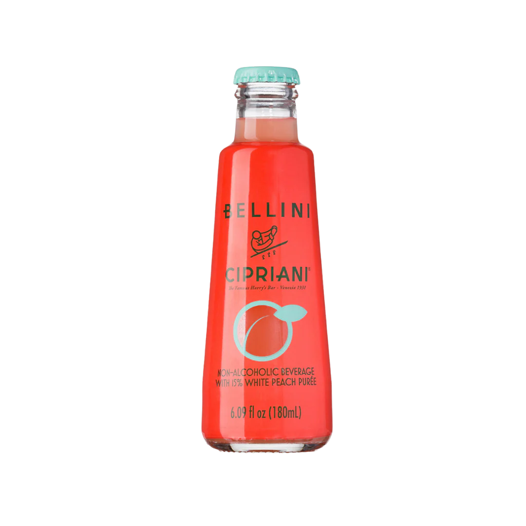 White Peach Virgin Bellini Non-Alcoholic Cocktail Mixer - By Cipriani