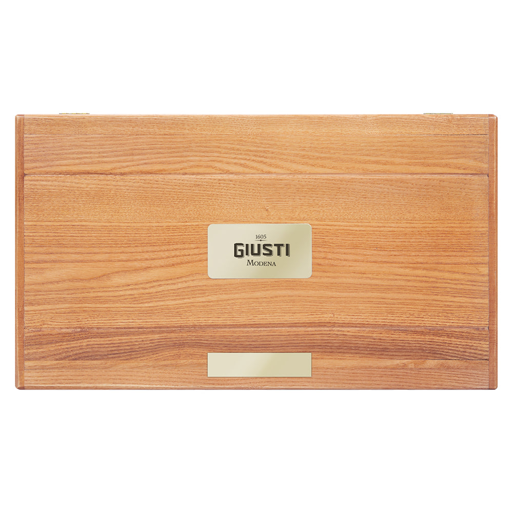 IGP Historical Balsamic Vinegar Collection with Wooden Box by Giusti