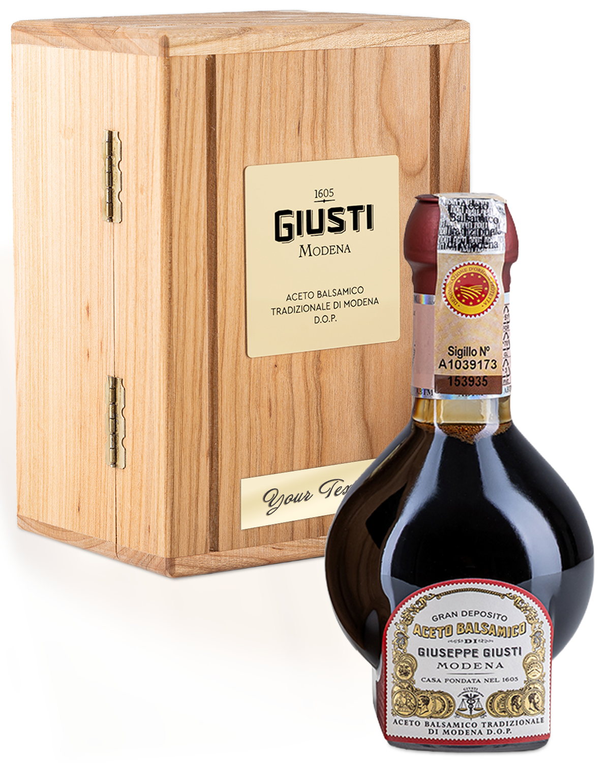 Traditional 12 Year DOP Balsamic Vinegar of Modena by Giusti