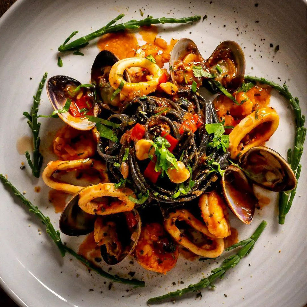 squid ink pasta