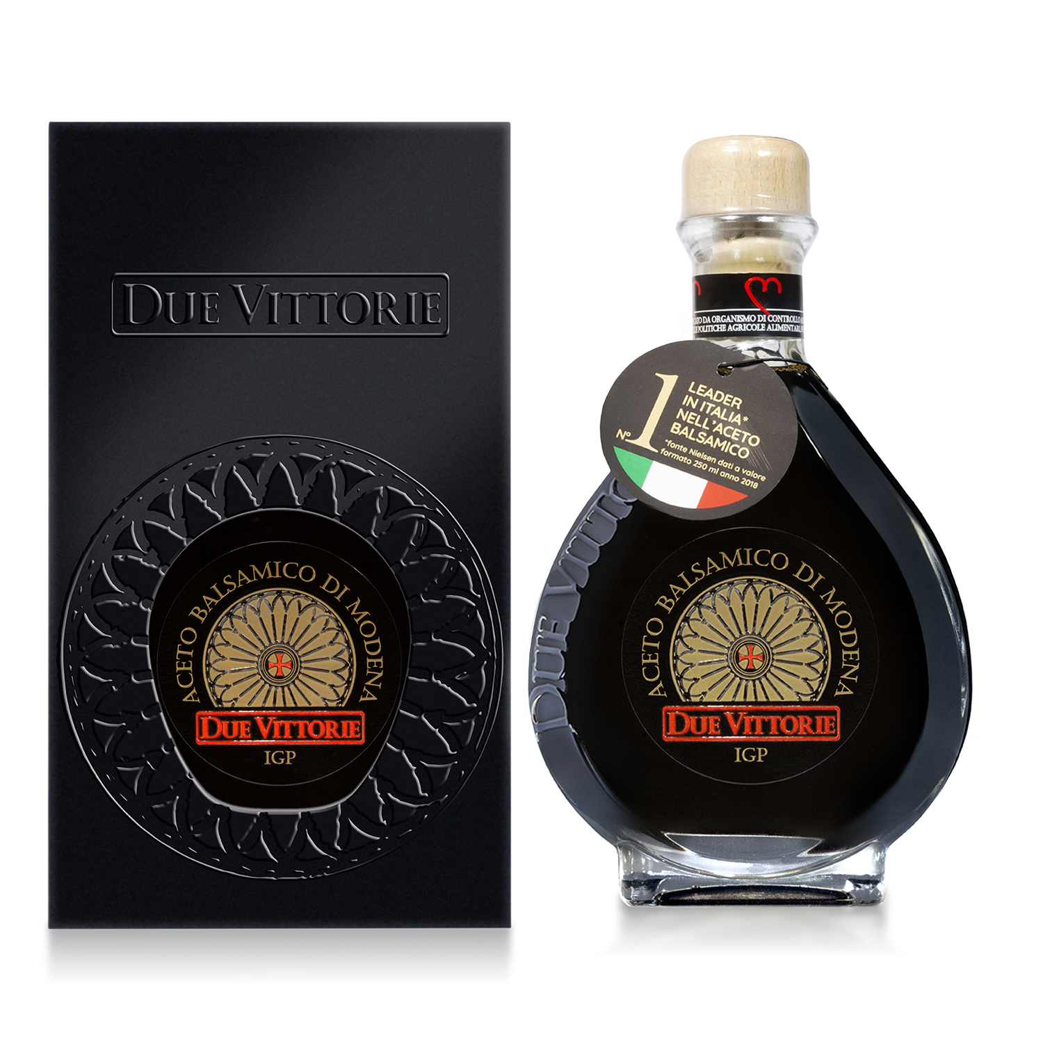 Special Edition IGP Oro Gold Balsamic Vinegar - with built-in Pourer - by Due Vittorie