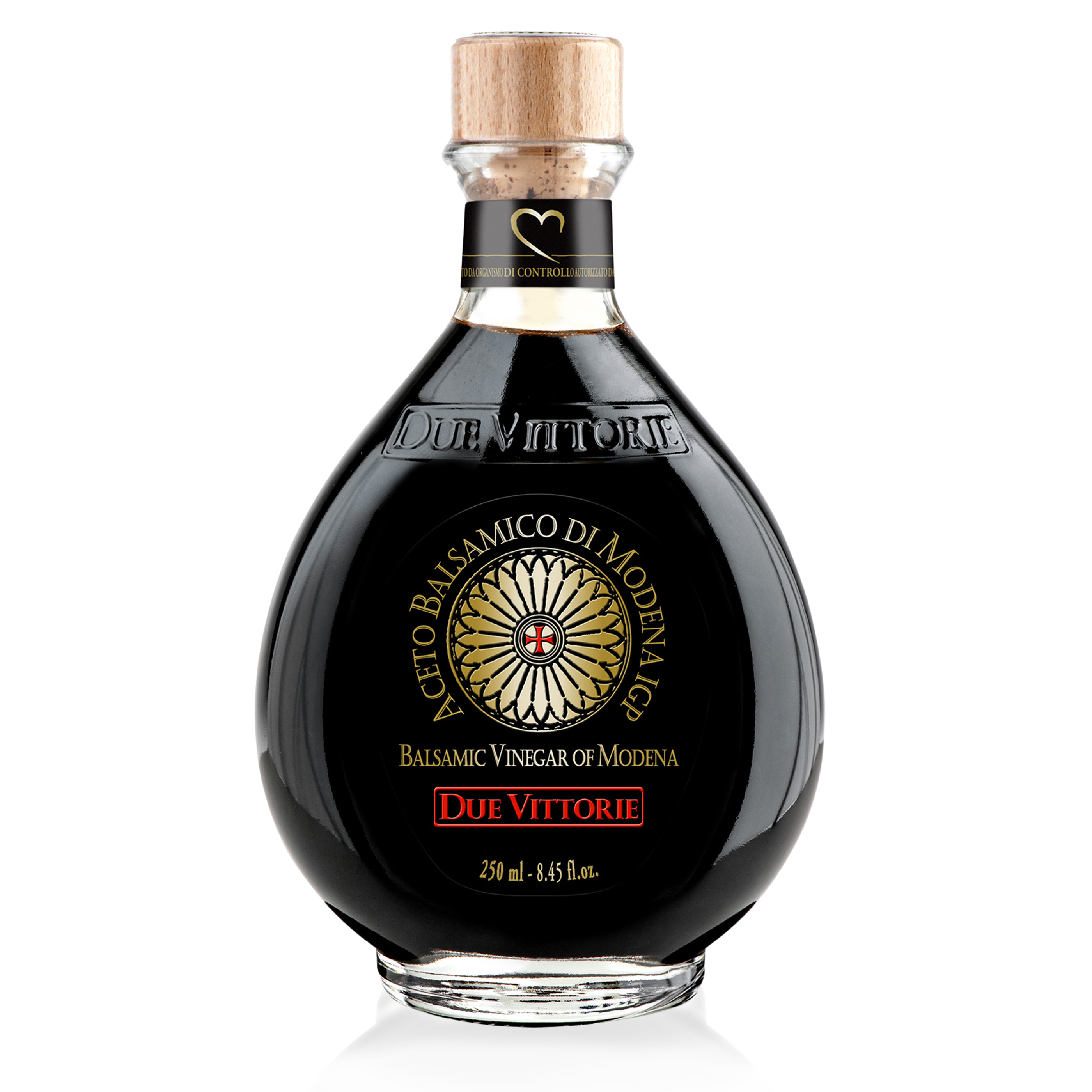 IGP Oro Gold Balsamic Vinegar - with built-in Pourer - by Due Vittorie