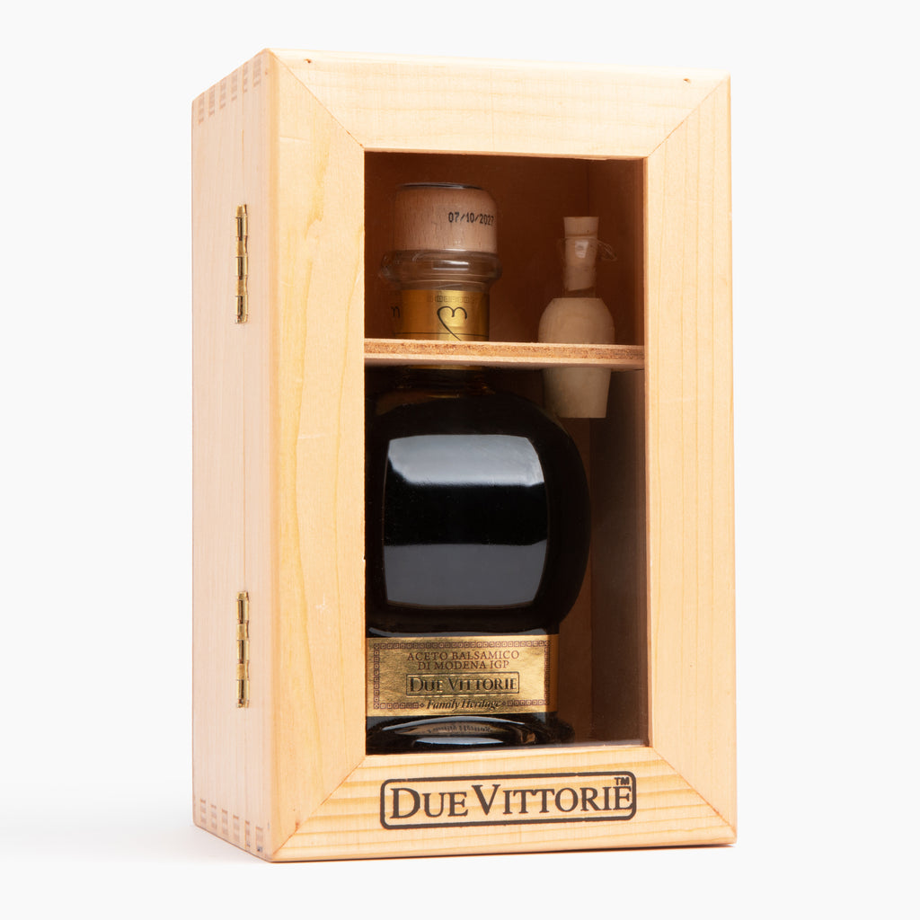 Due Vittorie Famiglia Gold IGP Extra Dense Balsamic Vinegar