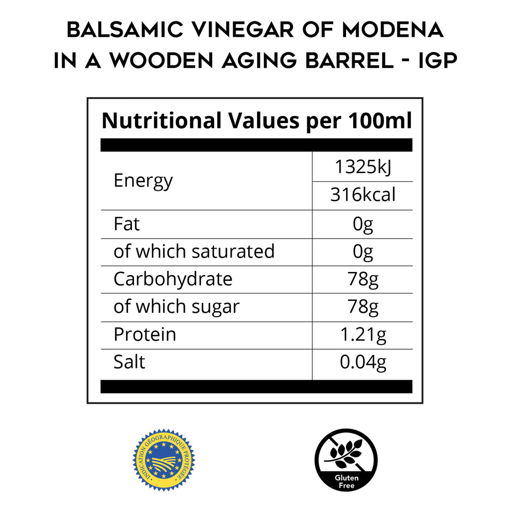 IGP Balsamic Vinegar &  3Lt Wooden Aging Barrel - by Due Vittorie