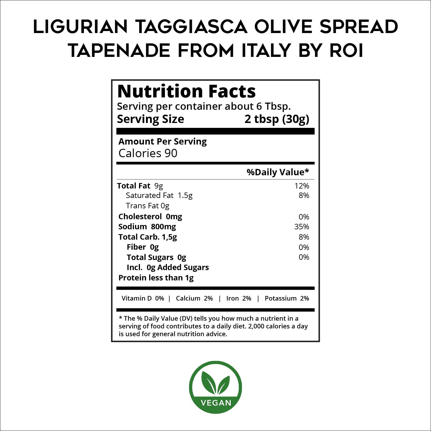 Ligurian Taggiasca Olive Spread - Tapenade From Italy by ROI