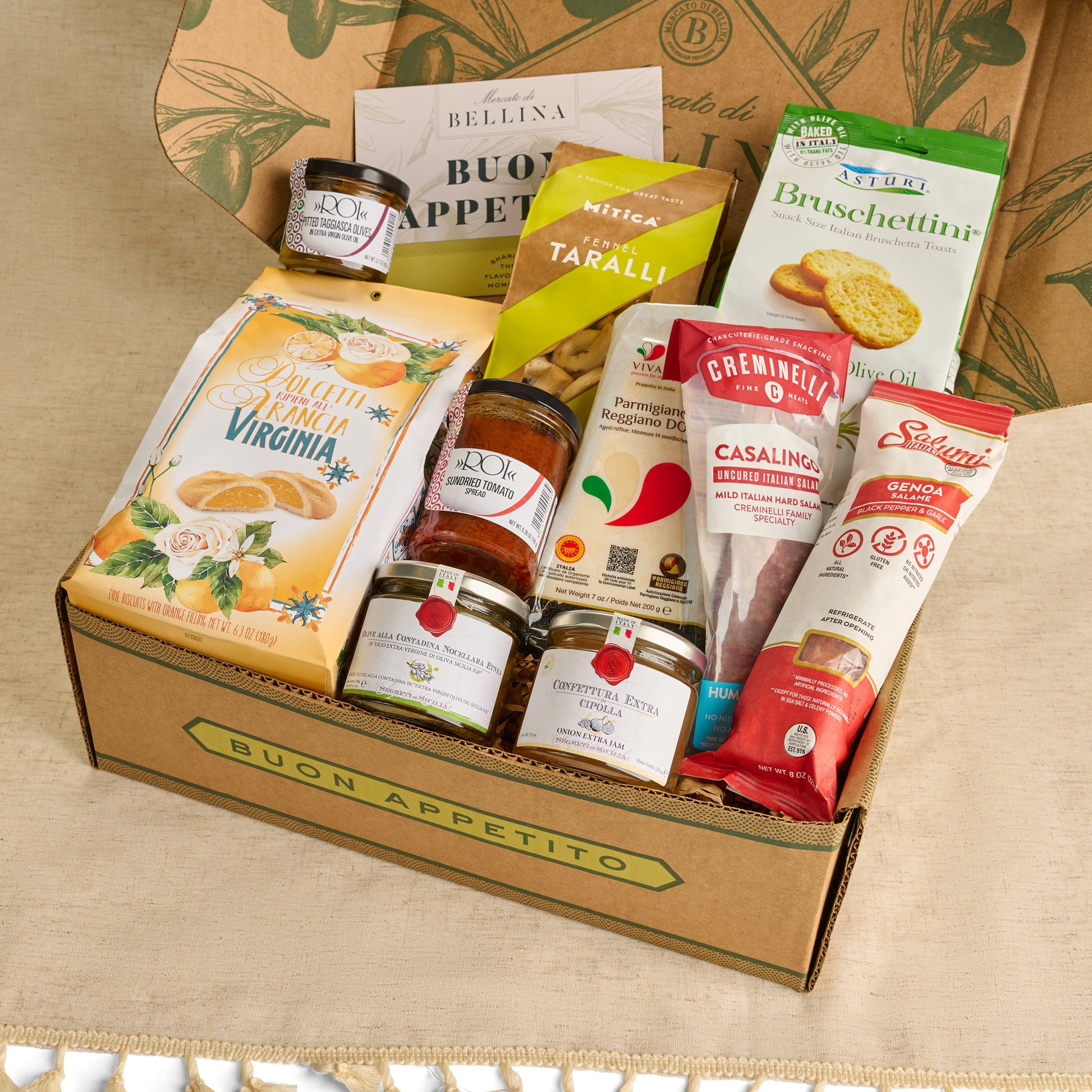 Just add the Wine: Meat and Cheese Board - Italian Gift Basket