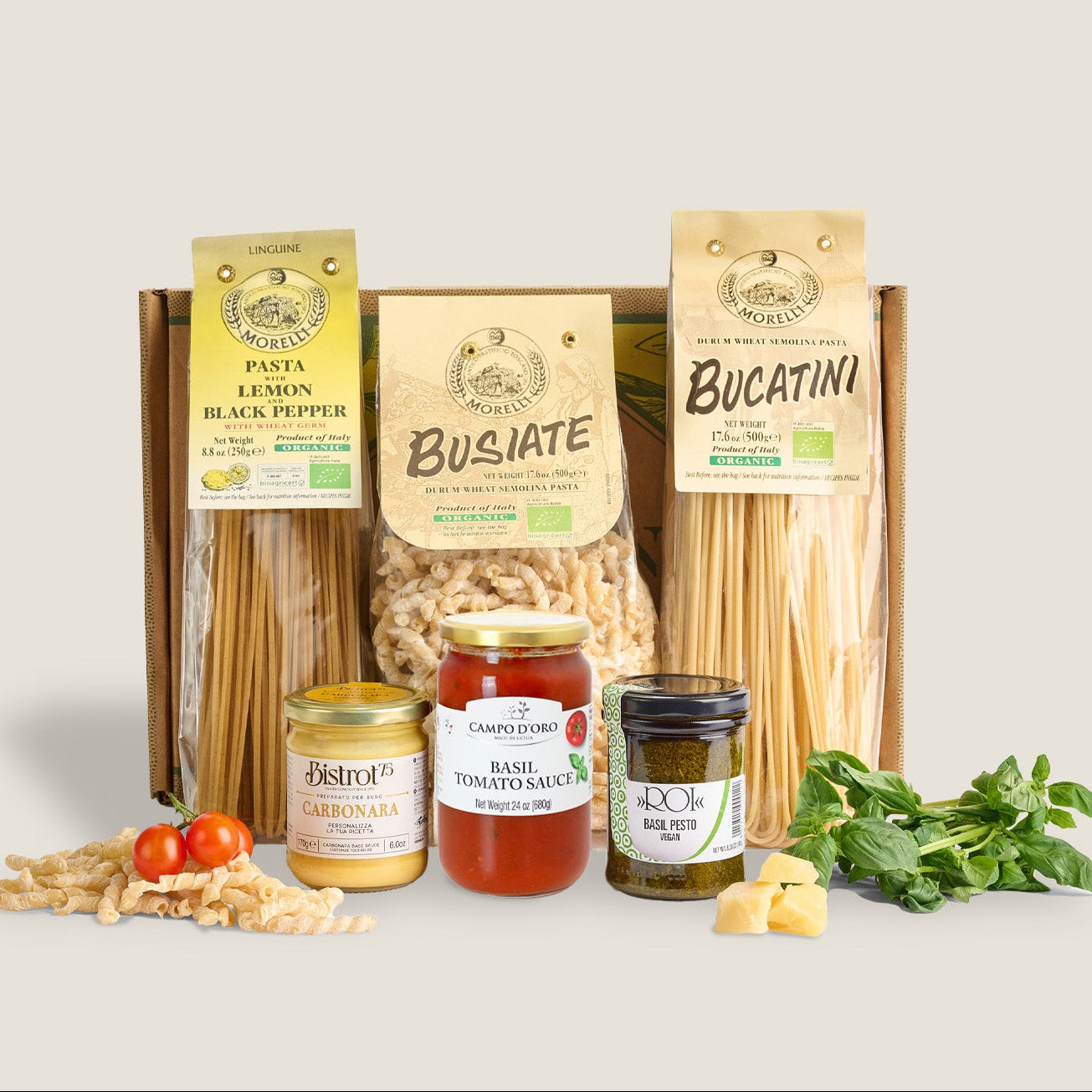 Pasta and Sauce Trio - Italian Gift Basket