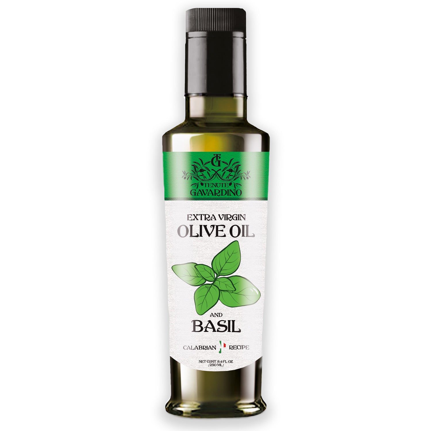 Extra Virgin Olive Oil with Basil by Tenute Gavardino