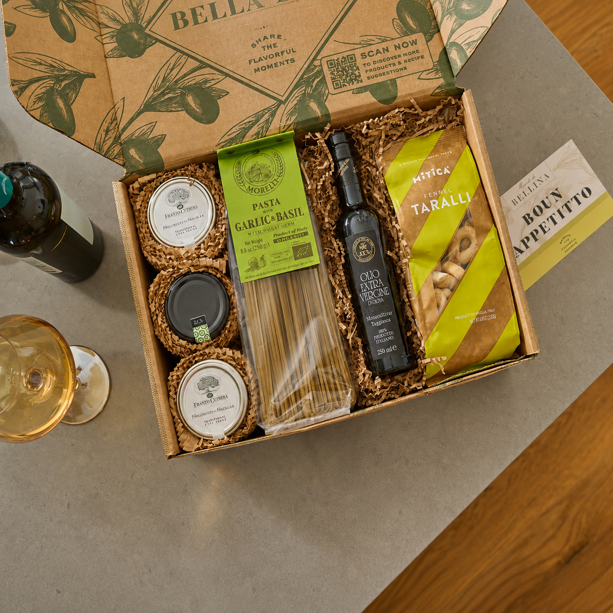 Italy's Finest Artisanal Gift Basket