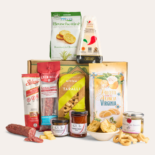 Just add the Wine: Meat and Cheese Board - Italian Gift Basket