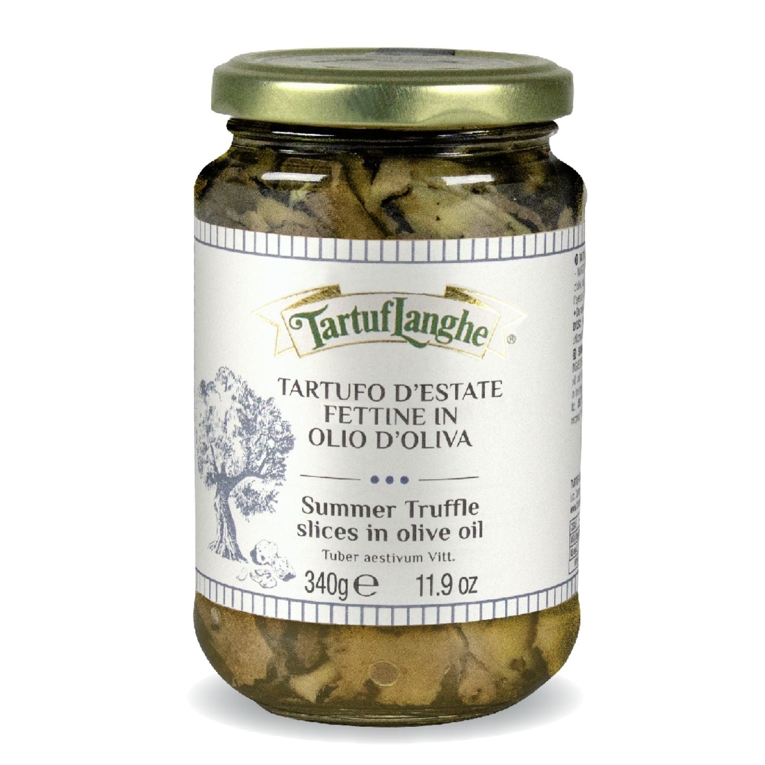 Black Summer Truffle Slices  Preserved in Olive Oil