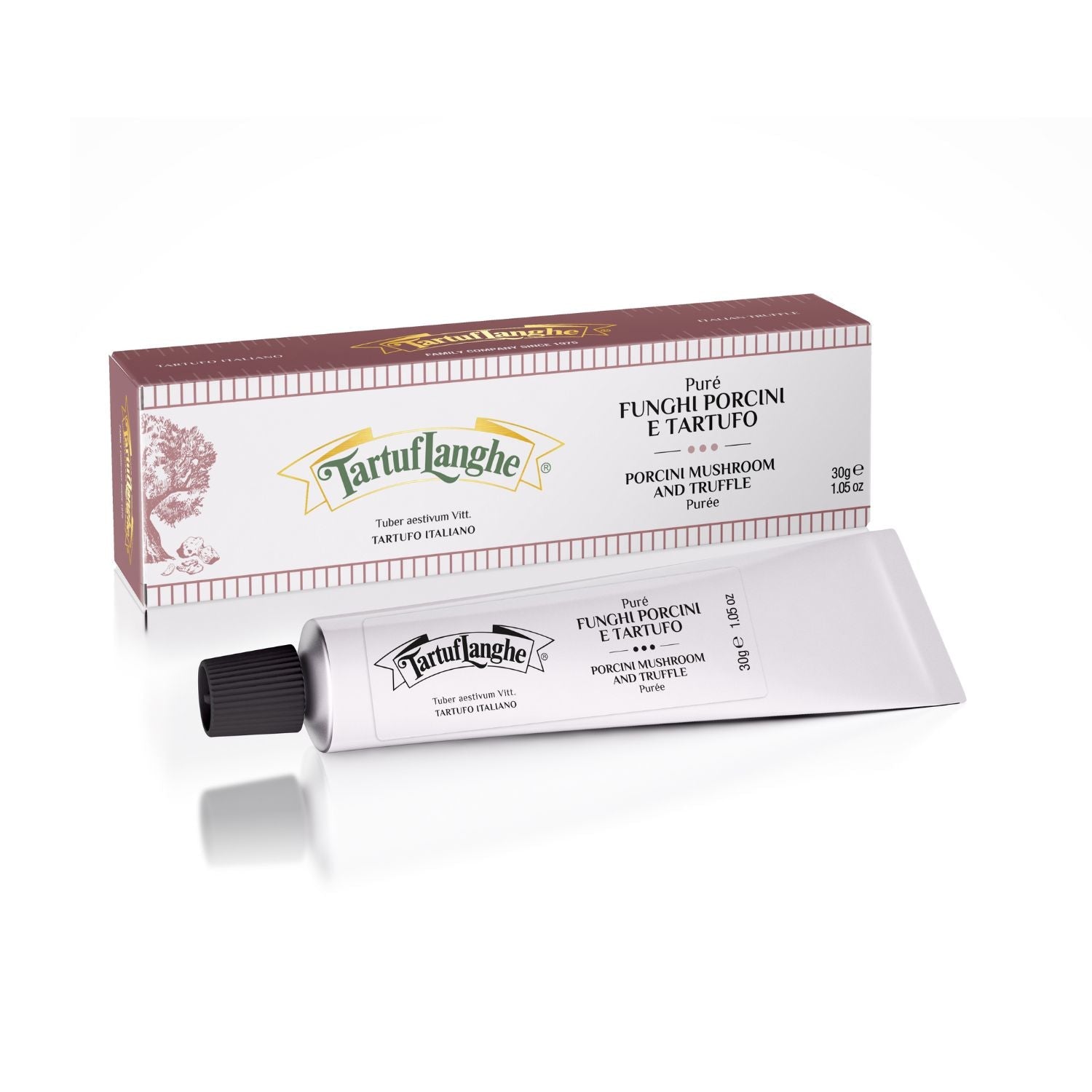 Porcini Mushroom and Truffle Purée in tube 1.05 oz. - TARTUFLANGHE USA
