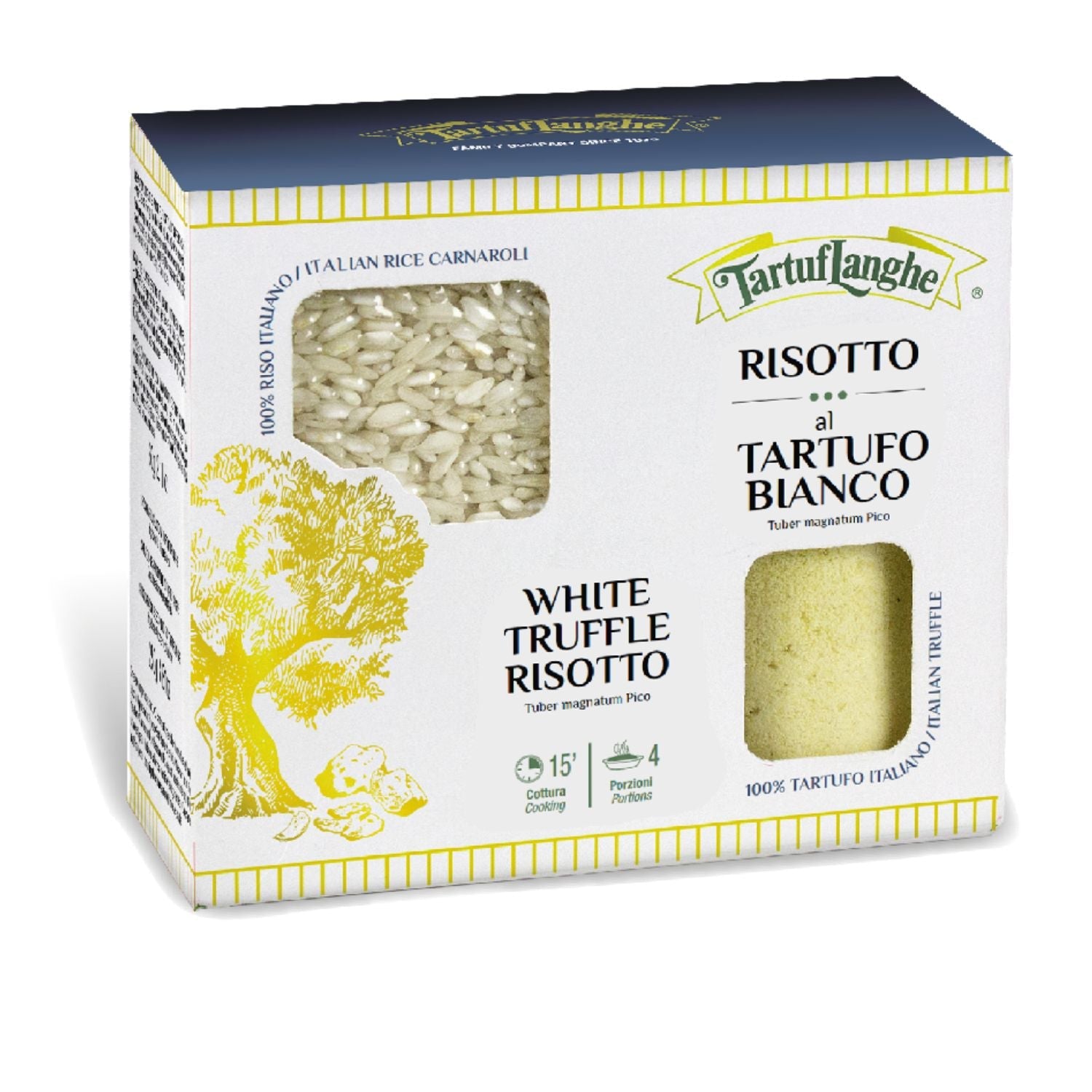 White Truffle Risotto 8.81oz + 2.11 oz - TARTUFLANGHE USA