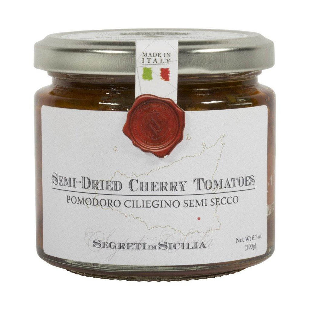 Semi-Dried Cherry Tomatoes in Olive Oil by Frantoi Cutrera