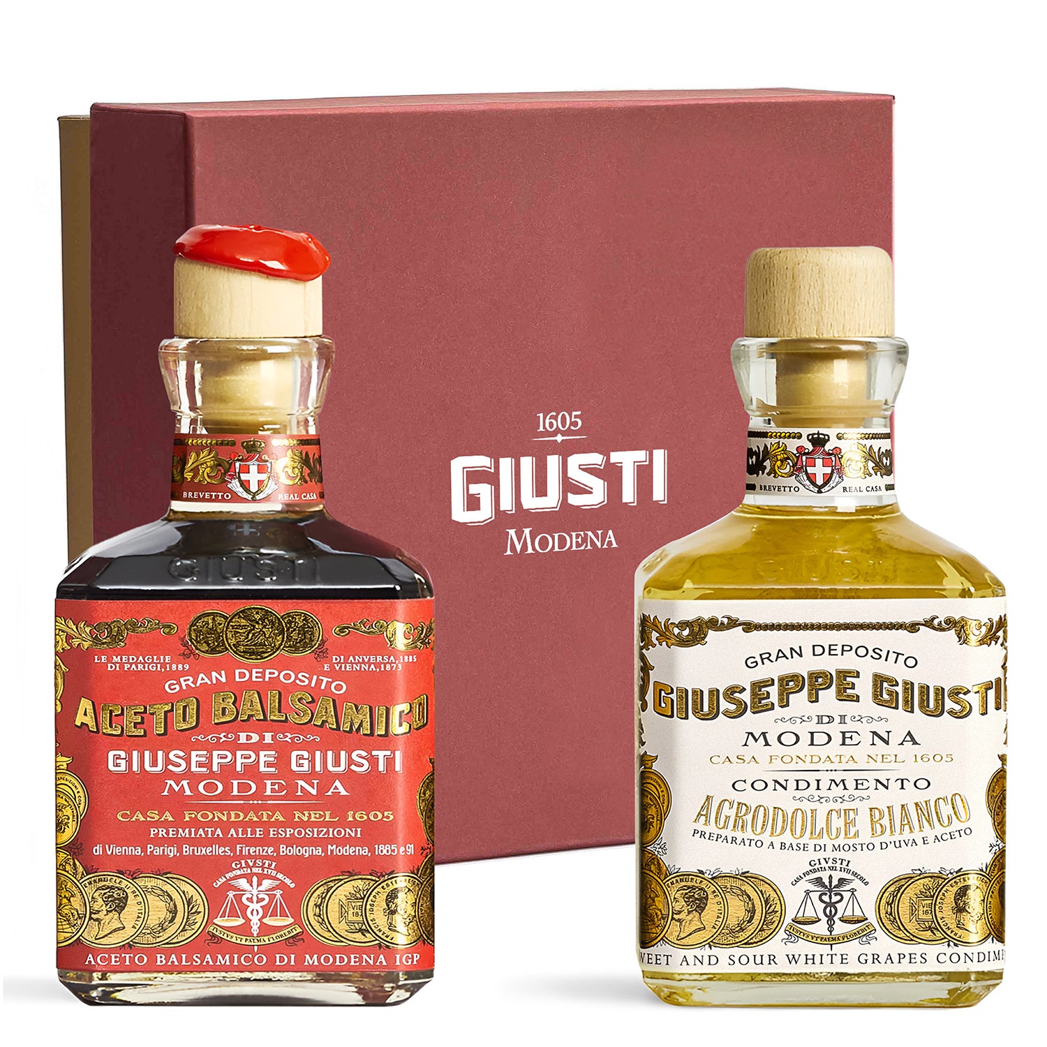 Giuseppe Giusti Balsamic Vinegar & White Vinegar Condiment