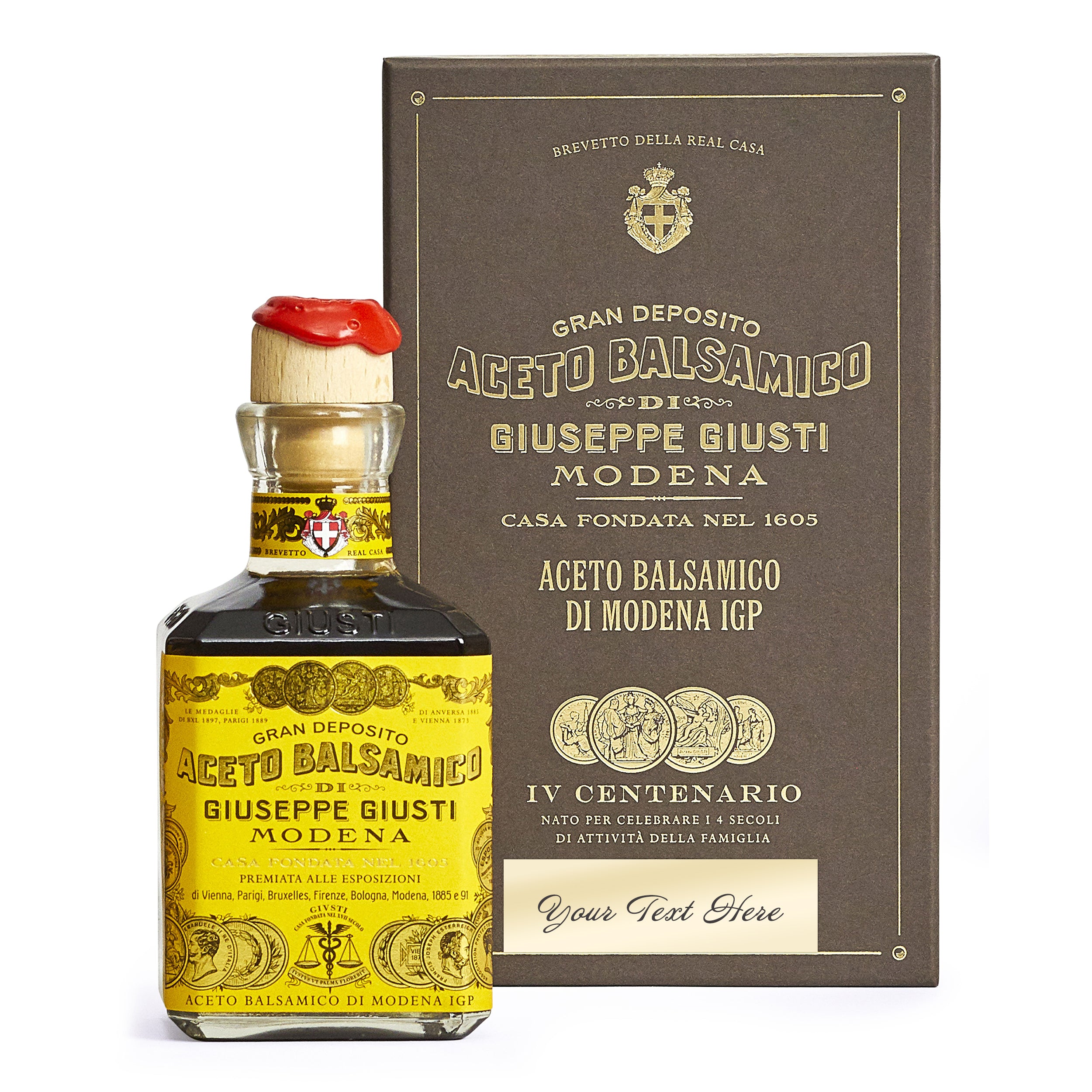 Aged (15yr) Balsamic Vinegar of Modena - IGP- 4 Gold Medals by Giusti