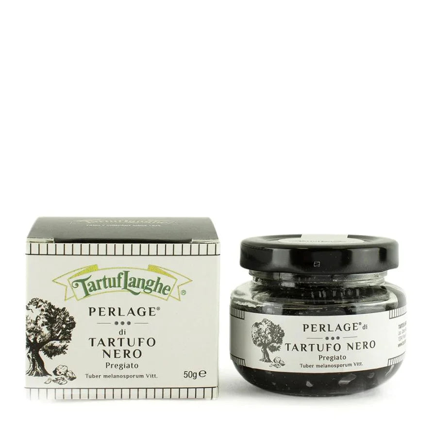 TRUFFLE PERLAGE - pearls of Winter black Truffle juice (t.Melanosporum) - TARTUFLANGHE USA