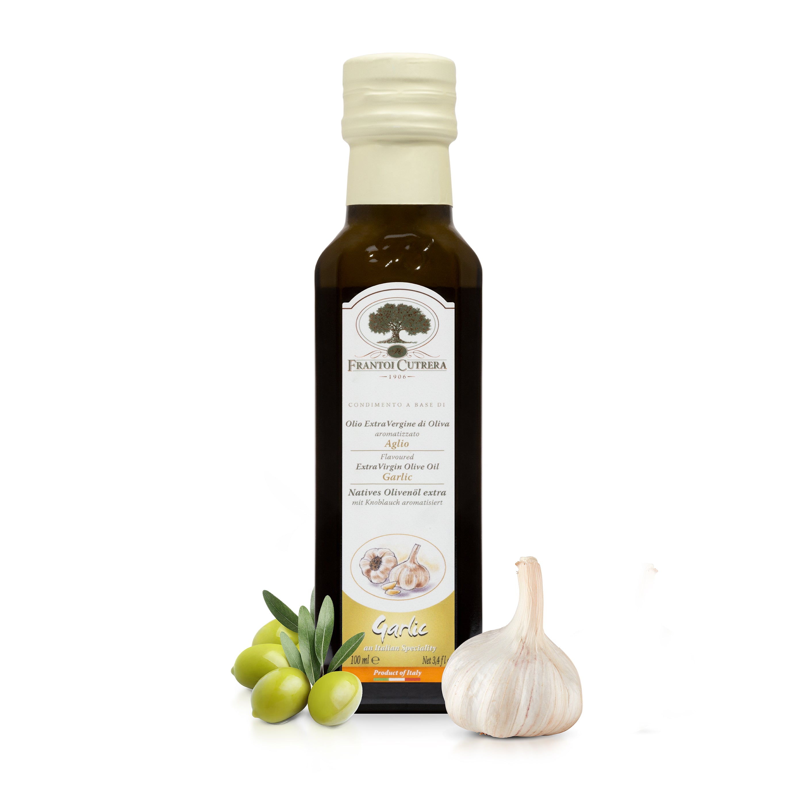 Garlic Infused Olive Oil by Frantoi Cutrera