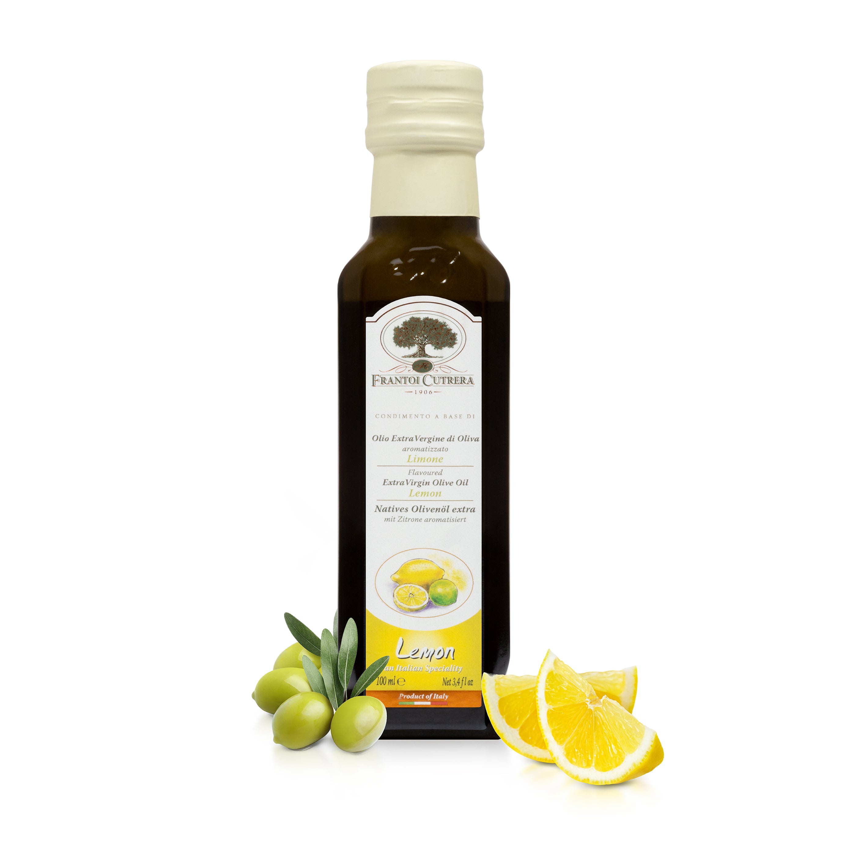 Frantoi Cutrera Lemon Infused Olive Oil