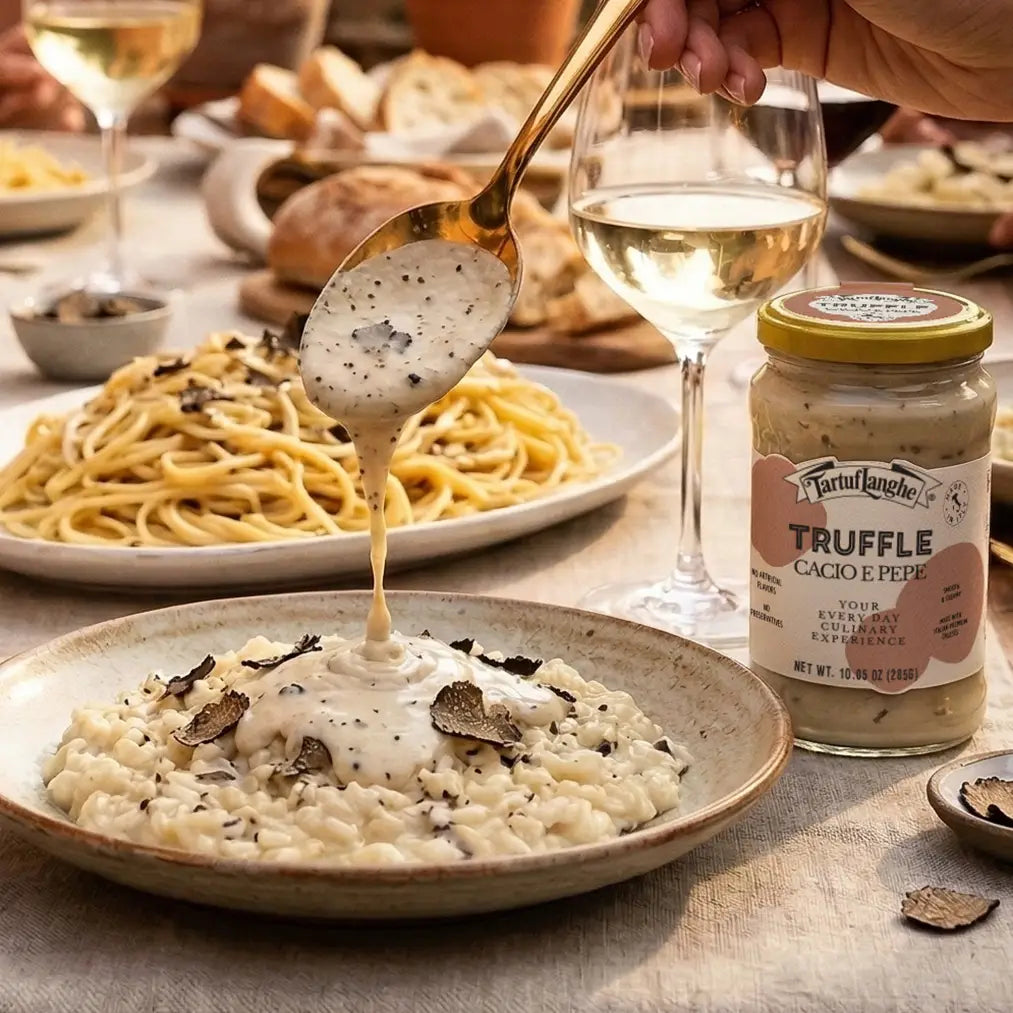 Truffle Cacio e Pepe Sauce, Creamy Pasta Sauce - By TartufLanghe