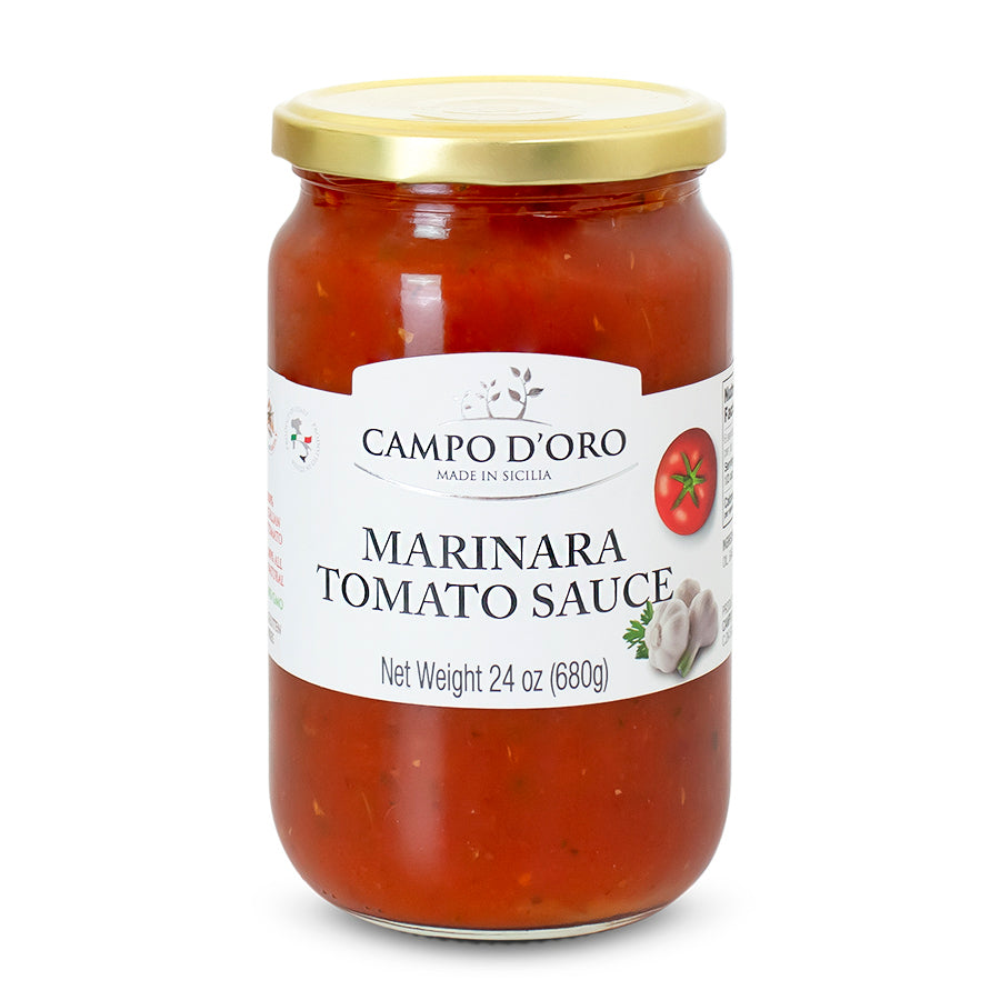Marinara Tomato Sauce, Italian Garlic & Herb Sauce - By Campo d'Oro